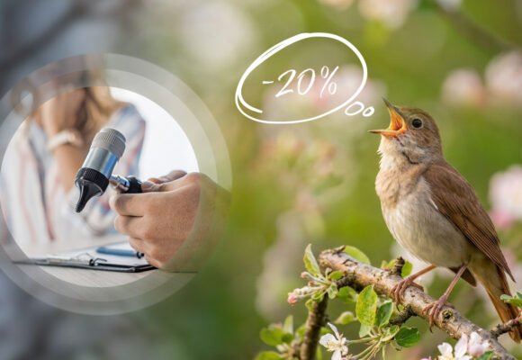 Слышите? Только в марте вам скидка 20% на первичный приём ЛОР-врача